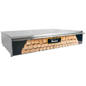 062-SS50BB Hot Dog Bun Box w/ (64) Bun Capacity