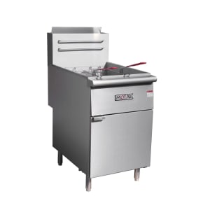 734-MGF5PC Gas Fryer - (1) 70 lb Vat, Floor Model, Liquid Propane