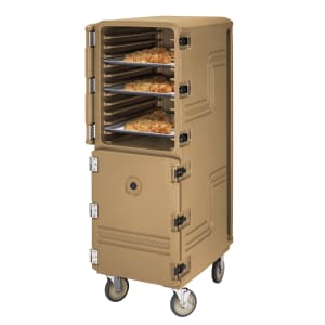 144-1826DTC157 Camcart® Insulated Food Carrier w/ (24) Pan Capacity, Beige