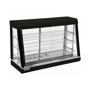 122-HD48 47 1/4" Self Service Countertop Heated Display Case  - (3) Shelves, 120v