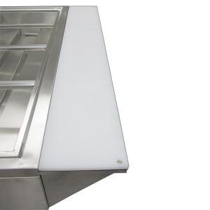 122-EST240PCB Poly Cutting Board and Stainless Steel Shelf for EST-240