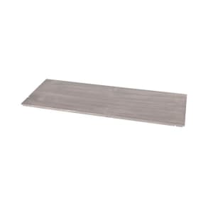 151-14351232110 Rectangular Shelf for Aspen Display Risers - 32" x 12", Pine Wood/Gray Wash
