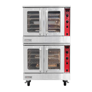 734-MECO2DBL240 Double Full Size Electric Convection Oven - 23.8kW, 240v
