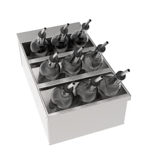 381-MWSR12 MoveWell Speed Rack Modular Insert - 3 Tiers