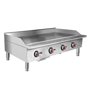 734-MGR48T 48" Gas Griddle w/ Thermostatic Controls - 3/4" Steel Plate, Convertible