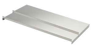 381-SC24F Cover for 24" Underbar Ice Bin without Bottle Wells, Stainless Steel