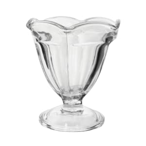 075-575GU 4 1/2 oz Footed Sherbet Dish - Crystal, Clear