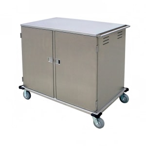 121-5632 2 Compartment Low Profile Enclosed Tray Truck for (32) 14 x 18" Trays