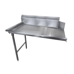 099-DTCS7036L 36" Straight Clean Dishtable, Left side Installation