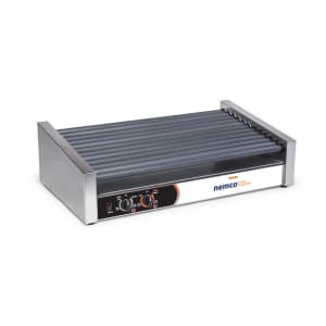 128-8036SXSLT 36 Hot Dog Roller Grill w/ Manual Controls - Slanted Top, 120v