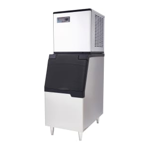 457-IM0350AC22IB0262 394 lb Maestro Full Cube Ice Machine w/ Bin - 265 lb Storage, Air Cooled, 115v