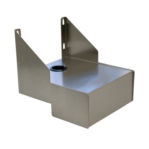 161-A24 Solid Wall Mounted Blender Shelf, 10 1/2" x 9", Stainless