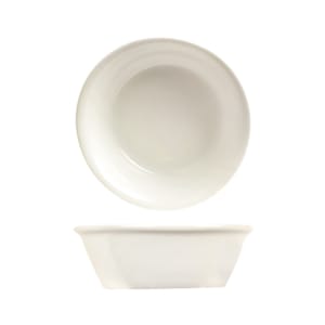 192-BW003 1 oz Chef's Selection Micro-Ramekin - Porcelain, Ultra Bright White