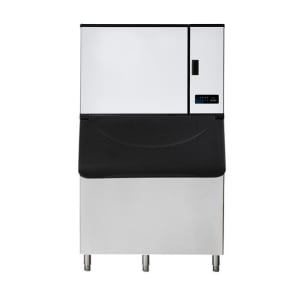 457-IM2000WHIB08548 2006 lb Maestro Half Cube Ice Machine w/ Bin - 816 lb Storage, Water Cooled, 208-230v