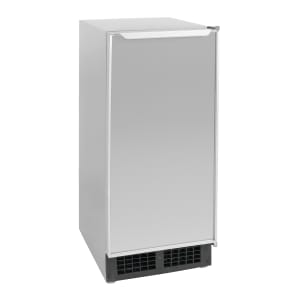 044-DCE33A1SSD 15"W Top Hat Undercounter Ice Machine - 30 lbs/day, Air Cooled, Gravity Drain, 115v