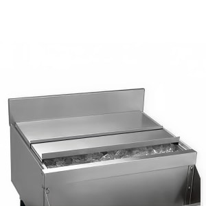 009-SSC30MOD Ice Bin Sliding Cover for 30" Ice Bin, Stainless