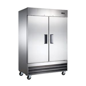 407-USFZ2D 54" Two Section Reach In Freezer, (2) Solid Doors, 115v