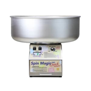 610-7105200QR Spin Magic 5 Quick Release Cotton Candy Machine w/ Metal Bowl, 120v