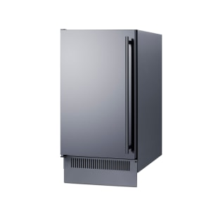 162-BIM182OSLHD 18"W Full Cube Undercounter Ice Machine - 60 lbs/day, Air Cooled