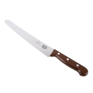037-47040 Serrated Bread Knife w/ 10 1/4" Blade, Rosewood Handle