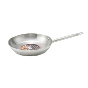 080-SSFP8 8" Stainless Steel Frying Pan w/ Solid Metal Handle