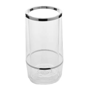 166-AWC49 9" Double Walled Wine Cooler - Acrylic, Clear