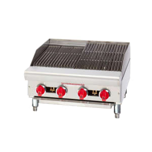 386-ARSRB24NG 24" Gas Charbroiler w/ Cast Iron Grates - Natural Gas