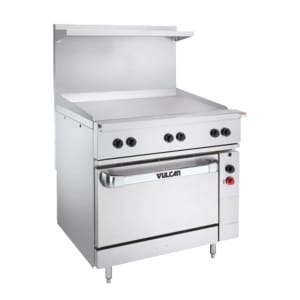 207-EV36S36G208 36" EV Series Electric Range w/ Griddle, 208v/1ph/3ph
