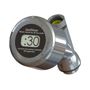 956-ST100 SaniTimer™ Hand Washing Timer w/ 30 Second Countdown - Faucet Mount