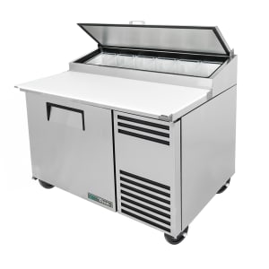 598-TSETPPAT44HC 44" TPPAT Series Pizza Prep Table w/ Refrigerated Base, 115v