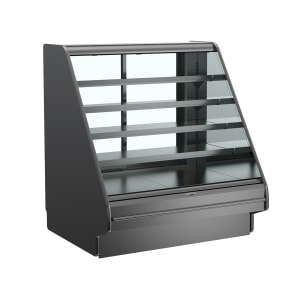 529-GHS456RLBF 51" Fusion® Horizontal Open Air Cooler w/ (5) Levels, 110-120v