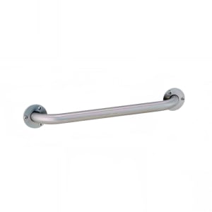 948-125EX30 30" Straight Grab Bar w/ 1 1/4" Diameter Tubing, Satin Finish Stainless Steel