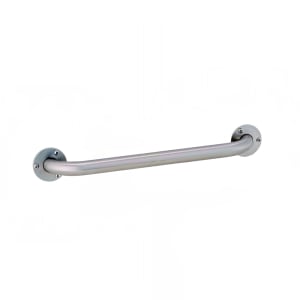 948-125EX18 18" Straight Grab Bar w/ 1 1/4" Diameter Tubing, Satin Finish Stainless Steel
