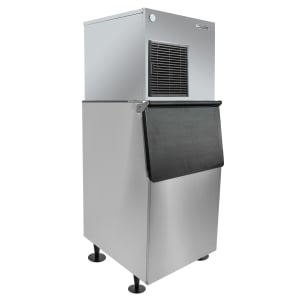 440-F450MAJB300SF 492 lb Slim-Line Flake Ice Machine w/ Bin - 300 lb Storage, Air Cooled, 115v