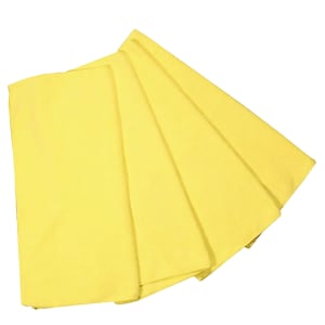 867-MFMP12YL 12" Square Multi-Purpose Towel - Microfiber, Yellow