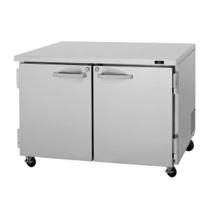 083-PUF48N 48 1/4" W Undercounter Freezer w/ (2) Sections & (2) Doors, 115v