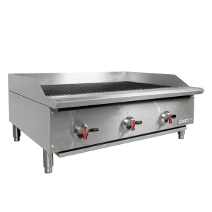 734-MBR36 36" Gas Charbroiler w/ Cast Iron Grates - Convertible