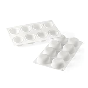 347-258308 Silikomart® 3D "Stone" Mold w/ 8 Sections - Silicone