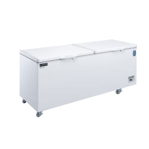 060-BDBG760 83 5/8" Mobile Chest Freezer w/ (2) Baskets - White, 115v
