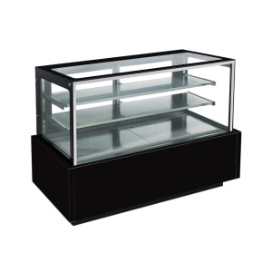 060-DDM72R 72" Full Service Bakery Case w/ Straight Glass - (3) Levels, 115v