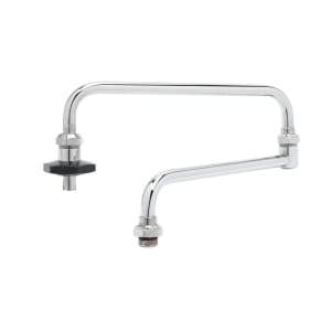 064-00287240 24" Double Joint Swing Nozzle, Chrome Plated Brass