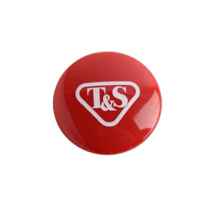 064-00119319NS Snap In Index Button w/ T&S Logo, Red