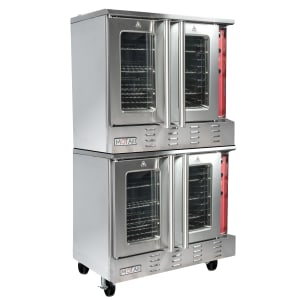 734-MECO2DBL208 Double Full Size Electric Convection Oven - 18kW, 208v