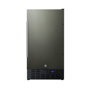 162-SCFF1842KSADA 18" Undercounter Freezer w/ (1) Solid Door - Black Stainless Steel, 115v