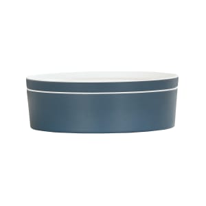 151-241269111 Bento Box - 9" x 3", Melamine, Stone Blue