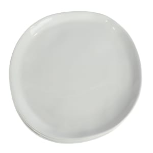 166-CMPP10CL 11 1/8" Round Melamine Coupe Plate, Cloud