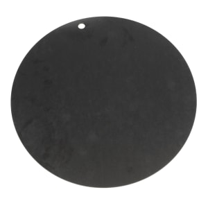 317-429001802 18" Round Pizza Boardw/  1/4" Height, Slate