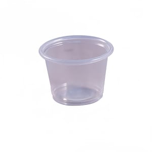 538-EPC100 1 oz Portion Cup - Polypropylene, Clear