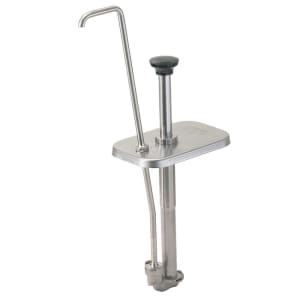 003-82520 Condiment Dispenser Pump Only w/ 1 1/4 oz/Stroke Capacity, Stainless