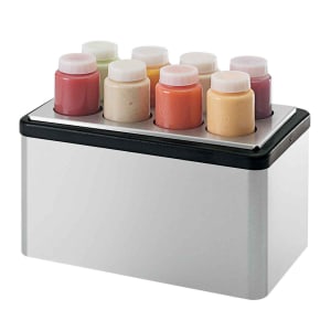 003-87360 Countertop Squeeze Bottle Station, Includes (8) 16 oz FIFO™ Squeeze Bottles